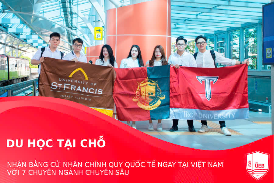 Du học tại chỗ - Nhận bằng Cử nhân chính quy quốc tế ngay tại Việt Nam với 7 chuyên ngành chuyên sâu